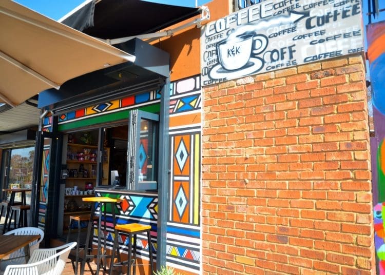 Vilakazi Espresso's Trevor Leso said that their brand represents black excellency. Picture by Tebogo Mokwena