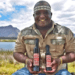 Loyiso Manga showcasing his Olive Oils. Picture : Slindile Khanyile