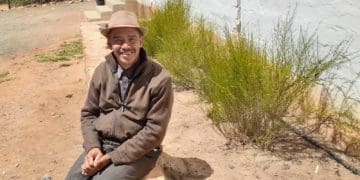 A smallholder farmer Barend Salomo is making inroads in farming Rooibos. Picture by: Mukurukuru Media.
