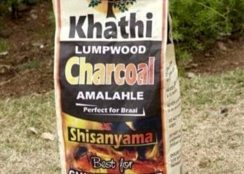 Charcoal produced in KwaZulu-Natal . Picture : Supplied