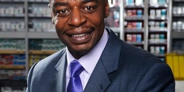 African industrialist Adam Molai who launched Jua Fund to help small businesses. Picture : Pacific Cigarettes