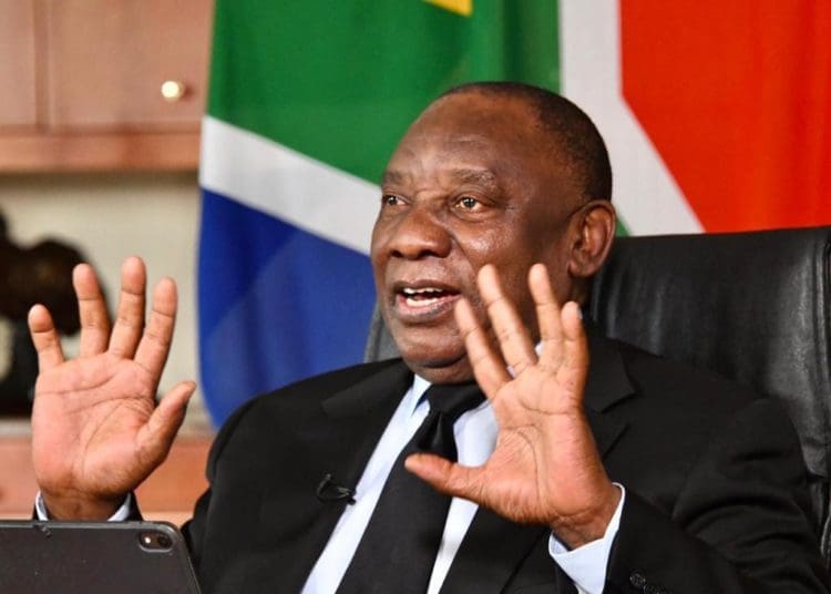 President Cyril Ramaphosa. Picture : GCIS