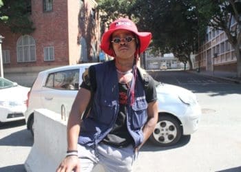 Athabile Bameli who has started his own line of clothes. Picture : Tebogo Mokoena