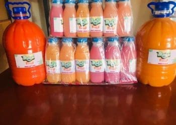 Dinho Moitsimang's  Juice that has become popular in his hometown