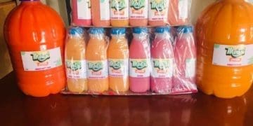 Dinho Moitsimang's  Juice that has become popular in his hometown