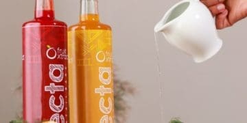 Bokkang Matlosa's strawberries concentrates that she produces