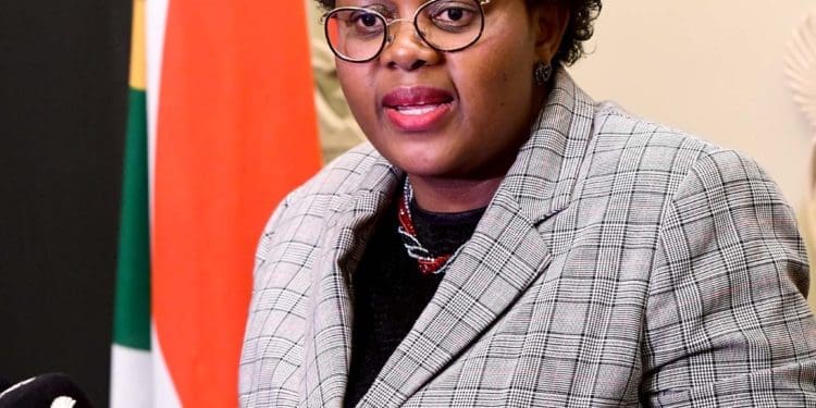 Tourism Minister Mmamoloko  Kubayi-Ngubane