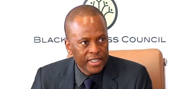 Sandile Zungu, the president of Black Business Council.