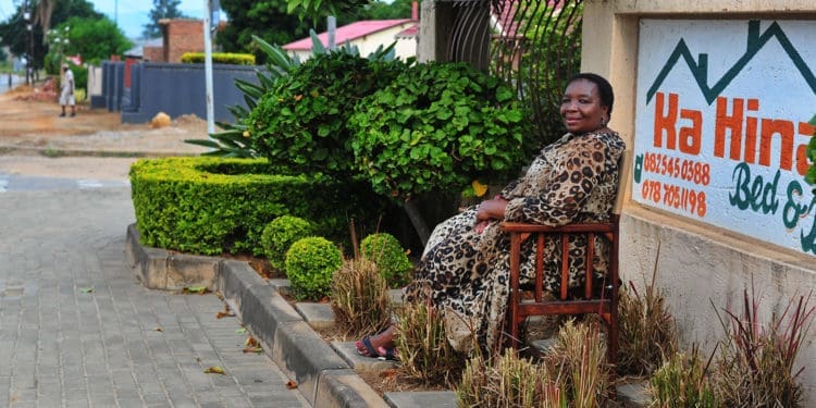 Maggy Machumele owner of Ka-Hina Guest House