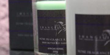 Shangilia Boutique where Tshepo Mdake sell fragrances that she produces