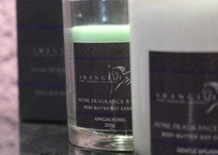 Shangilia Boutique where Tshepo Mdake sell fragrances that she produces