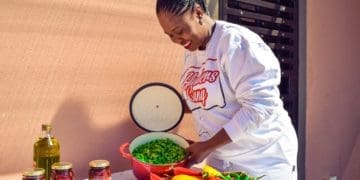 Thembi Kodisang's making her chilli paste