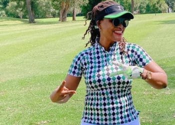 Innocentia Motau owner of Itu Golf Wear brand.
