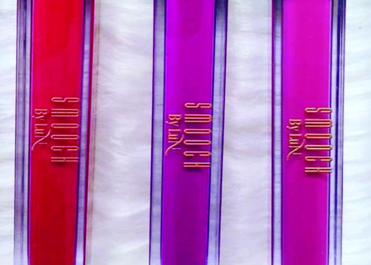 Lipsticks produced by Tshepiso Nkadimeng