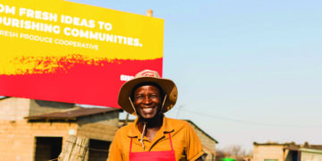 Amos Mathebula who runs Top Fresh Produce