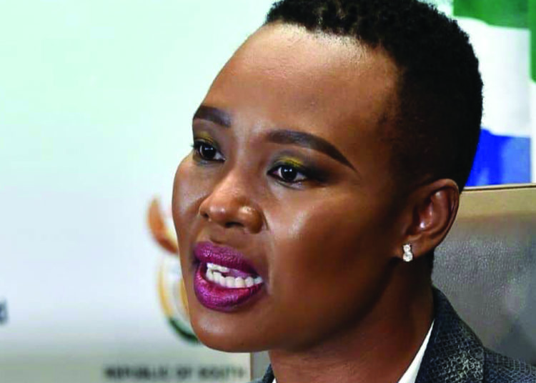 Minister Stella Ndabeni-Abrahams