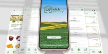Click Victory is a digital app designed to connect farmers