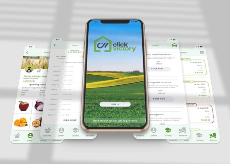 Click Victory is a digital app designed to connect farmers