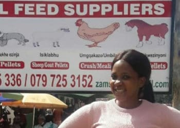 Farmer Ayanda Nzuza.