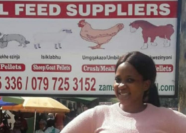 Farmer Ayanda Nzuza.