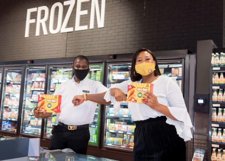 Mabel and Wale Akinlabi who make Corndogs