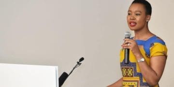 Small business minister Stella-Ndabeni-Abrahams
