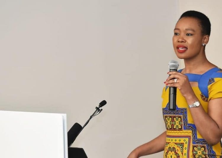 Small business minister Stella-Ndabeni-Abrahams