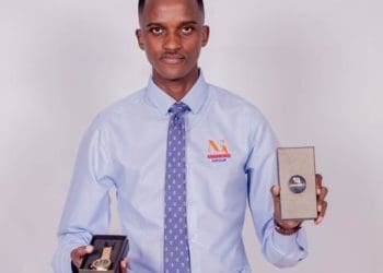 Zamani Bhengu showcasing his AmaBhengu Fashion watch