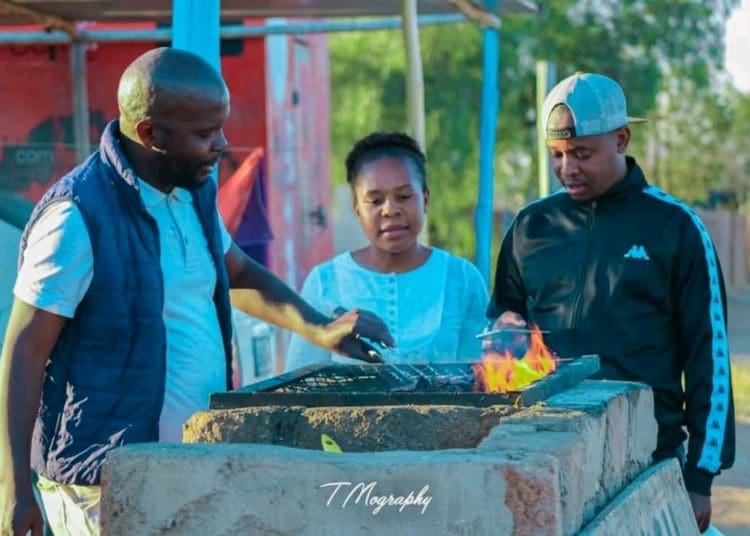Masilo Ramallapa at his chisanyama