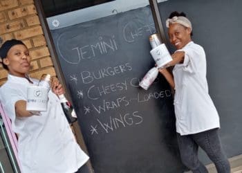 Professional chefs Masego Molebatsi and Zethu Ditlhake