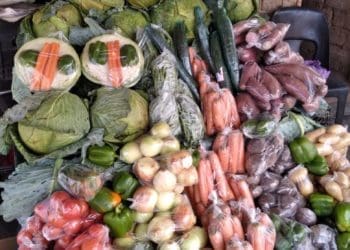 Vegetables sold by Penwell Bahula