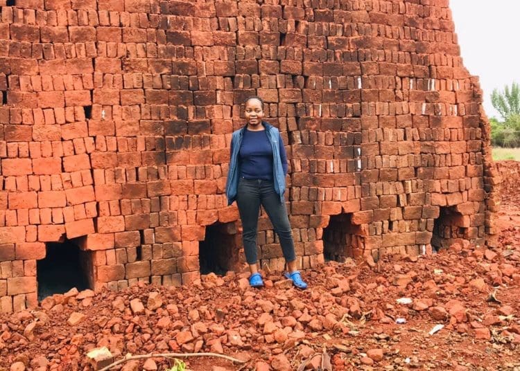 Pfunzo Tshilate who makes red bricks