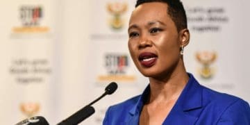 Small Business Development Minister Stella Ndabeni-Abrahams