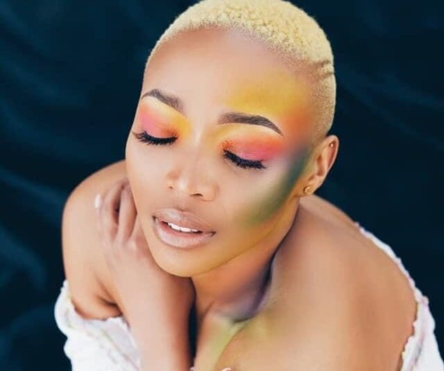 Makeup done by Mathapelo Mafa