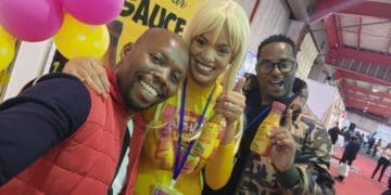 Businessman and owner of Tony Atchar, Tony Mepa and his marketing team