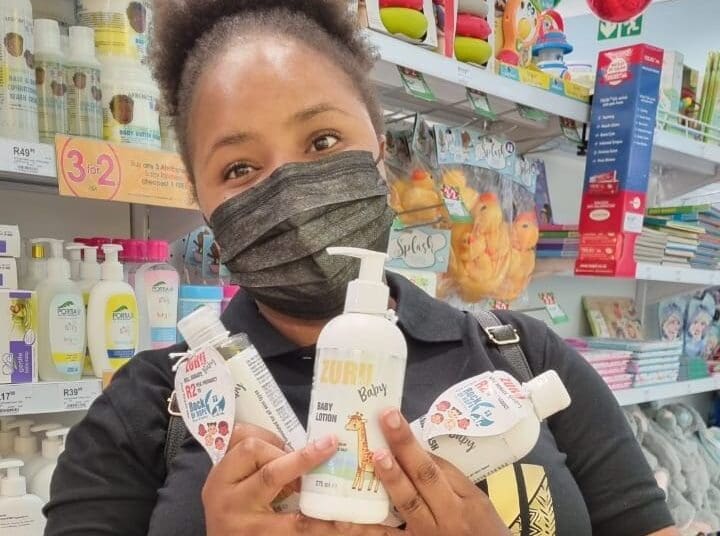 Nonceba Hlengani of Zuru Skincare