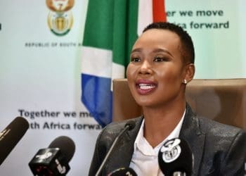 Small Business Development Minister Stella Ndabeni-Abrahams