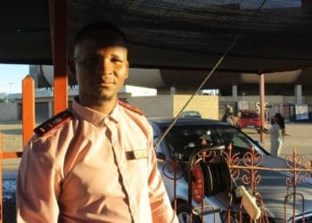 Lucky ‘Shakes' Nciya who is a nurse and run a car wash