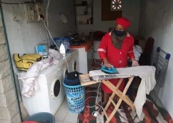 Luyanda Radebe's laundry