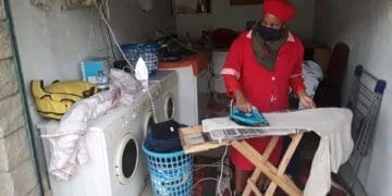 Luyanda Radebe's laundry