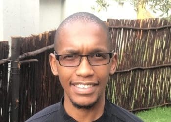 Busa's Environment and Energy Manager Happy Khambule. Khambule