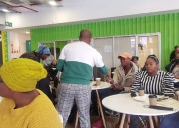 Shape Café founder and CEO Itumeleng Hlabane