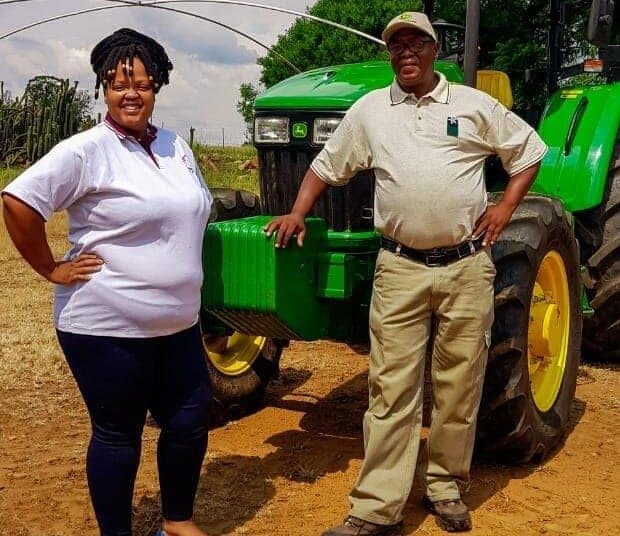 Subsistence farmer Lerato Senakhomo