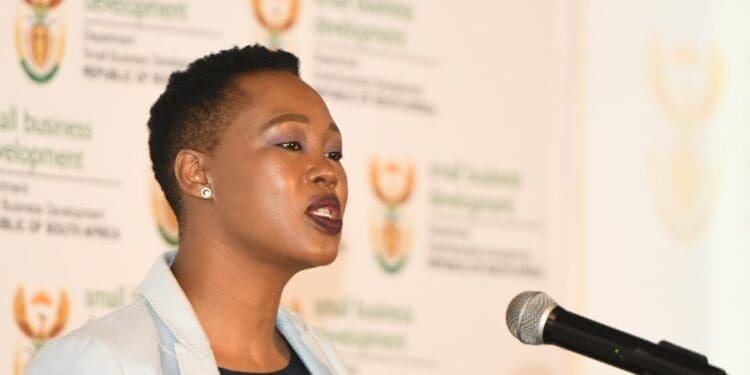 Minister Stella Ndabeni-Abrahams