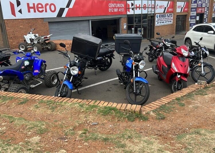 Motor bike shop owned Piet Semusa