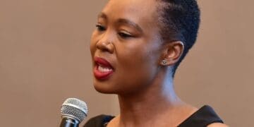 Small Business Development Minister Stella Ndabeni-Abrahams
