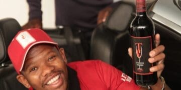 Tebogo Letsatsi, owner of Letsatsi Wines