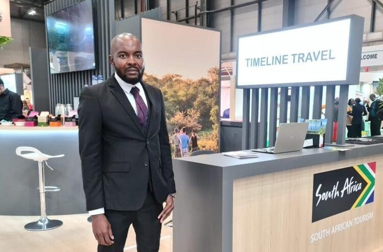 Travel owner Andrew Machete was one of three SMMEs that attended the Itur Madrid International Trade Fair recently.