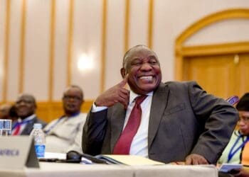 South African President Cyril Ramaphosa.