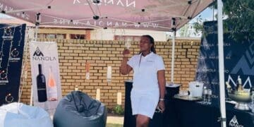 Silindile Zuma of 
 Nanola Wine